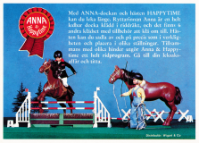Reklam för dockan och hästen Anna & Happytime