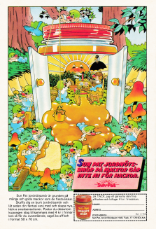 Reklam för Sun Pat jordnötssmör