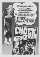 Reklam för serietidningen Chock Special