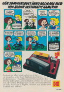Reklam för kompaktkameran Instamatic från Kodak