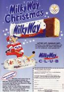 Reklam för godisbiten Milky Way som även ger dig chansen att köpa ett bordshockeyspel för 299 kronor