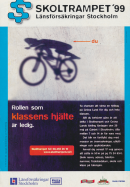 Reklam för en tävling där man kan vinna en heldag på Gröna Lund via cykeltävlingen Skoltrampet