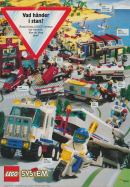 En uppbyggd stad från LEGO som visar vårens alla nyheter